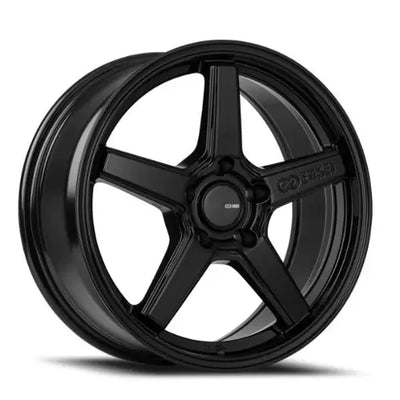 Enkei black auto part