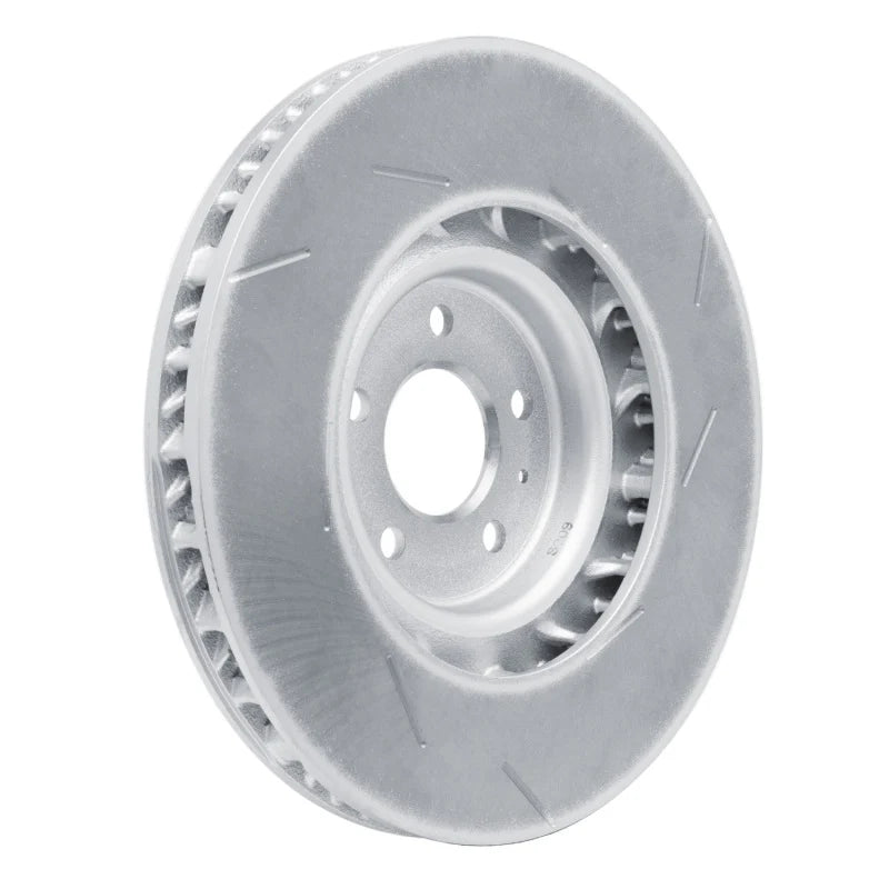 R1 Concepts Hi-Carbon Alloy GEOMET Coated Rotor - Slotted Fits Porsche Macan