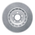 R1 Concepts Hi-Carbon Alloy GEOMET Coated Rotor - Slotted Fits Porsche Macan