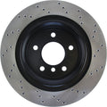 StopTech 98-02 BMW Z3 Drilled Right Rear Rotor