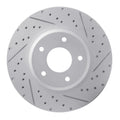 R1 05-06 Pontiac GTO Front Left Drilled & Slotted Geoperformance Rotor