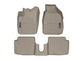 WeatherTech 11+ Fiat 500 Rear FloorLiner - Tan