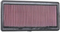 K&N Engineering air filter detail