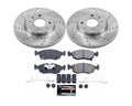 Power Stop 12-18 Fiat 500 Front Z23 Evolution Sport Brake Kit