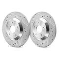Power Stop 14-19 Fiat 500L Rear Evolution Drilled & Slotted Rotors - Pair