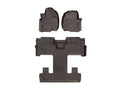 WeatherTech Cocoa Front and Rear Floorliners Fits -21-24 Expedition 471665-1-4
