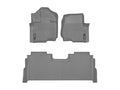 WeatherTech Grey Front and Rear Floorliners Fits -21-25 F-150 46697-1-6
