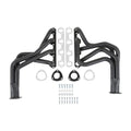 Long Tube Header Black Paint 1969-1974 Ford F100 2WD 302W Tube Size 1.5 Inch Collector Size 3 Inch FlowTech