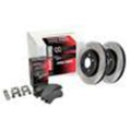 StopTech 2/99-02 Audi S4 Slotted & Drilled Right Rear Rotor