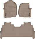 WeatherTech Tan Front and Rear Floorliners Fits -23-24 F-250 F-350 F-450 F-550 451012-1-6