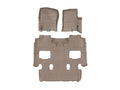 WeatherTech Tan Front and Rear Floorliners Fits -20-17 Ford Lincoln 453531-4510402