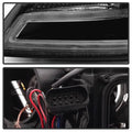 SPYDER headlights close-up