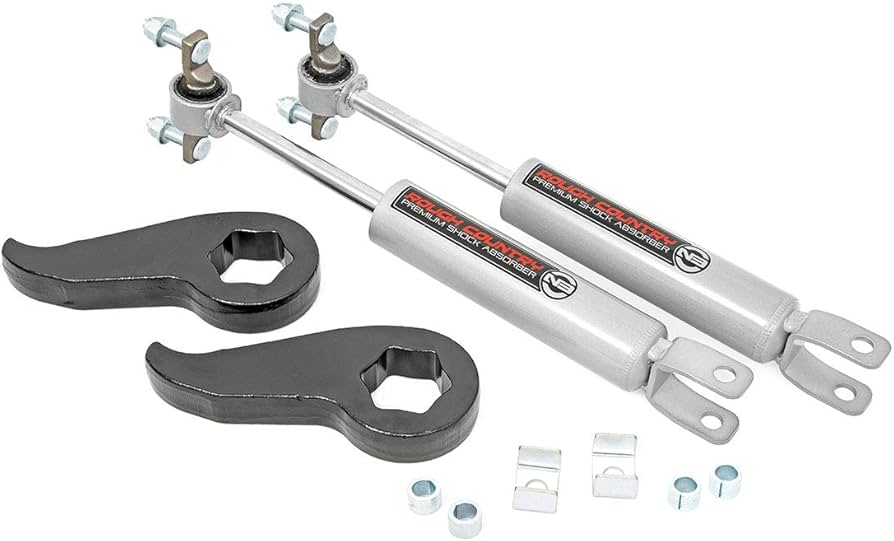 ~(22 lbs. 25X14X7)~ 1.5 - 2in GM Leveling Torsion Bar Keys w/ N3 Shocks (2020 2500HD/3500HD)