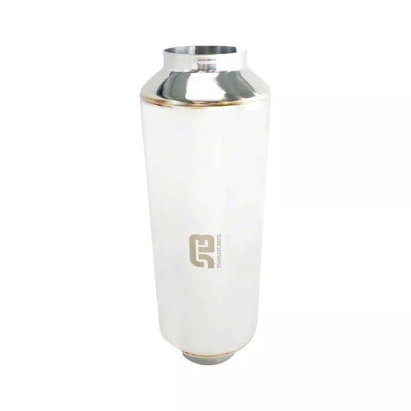 Stainless Bros polished muffler
