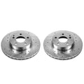 Power Stop 12-16 Mercedes-Benz C250 Front Evolution Drilled & Slotted Rotors - Pair