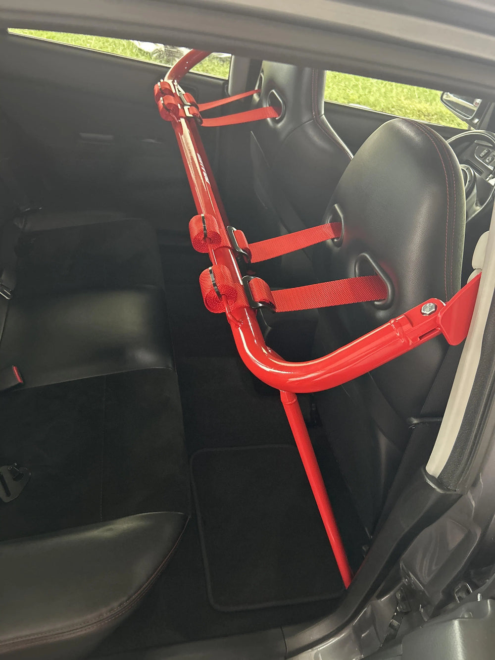 Braum 48-51 Universal Racing Harness Bar Kit - Red Gloss - BRHB-48RG