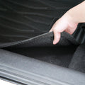 3D ELEGANT FLOOR MAT 2 ROW SET BLCK