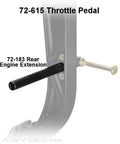 Throttle Pedal Assy Fits TIL72-607 & TIL72-608