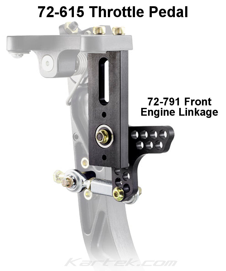 Throttle Pedal Assy Fits TIL72-607 & TIL72-608