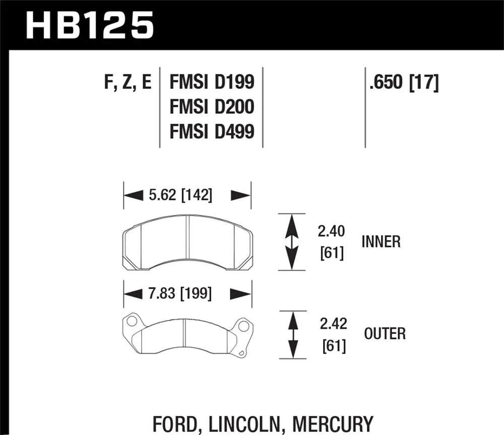 DTC-60 Motorsports Brake Pads