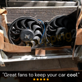 ~(8 lbs. 19X17X4)~ HO RAD Fan Pusher Only