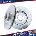 StopTech 03-06 Hyundai Tiburon Slotted & Drilled Right Front Rotor