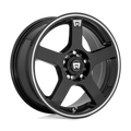 MR116 17X7 5X105/4.5 G-BLK MACH 40MM