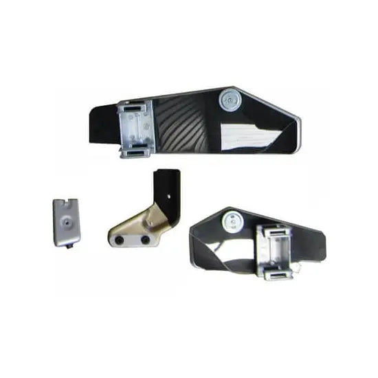 70 RH DOOR GLASS MOUNTS&TRACKS