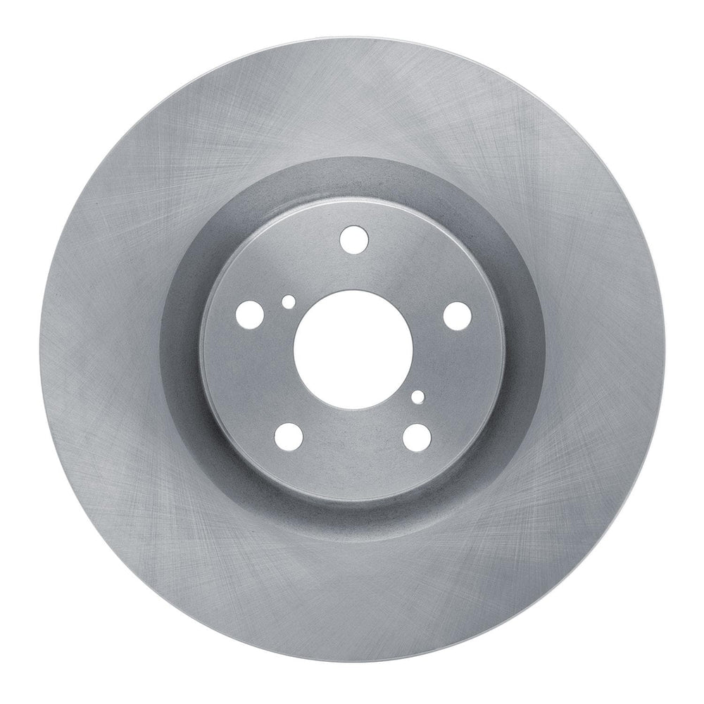 R1 09-11 Lexus GS350 Right Front Drilled & Slotted Black Brake Rotor