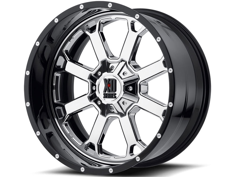 XD202 20X10 6X135 CHR BLK MILL LP -18MM