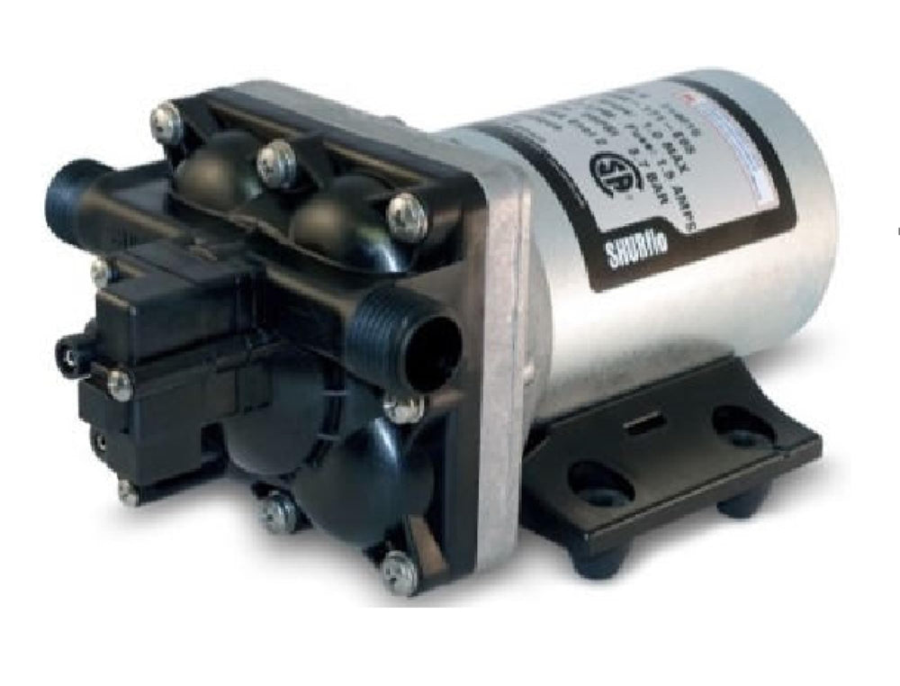 REVOLUTION 115 VAC FRESH WATER PUMP 115 VAC 3.0 GPM 55 PSI 1/2IN NPSMMALE PO