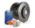 EBC S8 Brake Pad and Rotor Kit