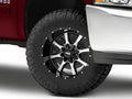 MO970 17x9 6x135/6x139.7 GLOSS BLACK W/MACHINED FACE (12 mm)