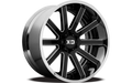 XD200 20X12 8X6.5 BLK MILL CHR LP -44MM