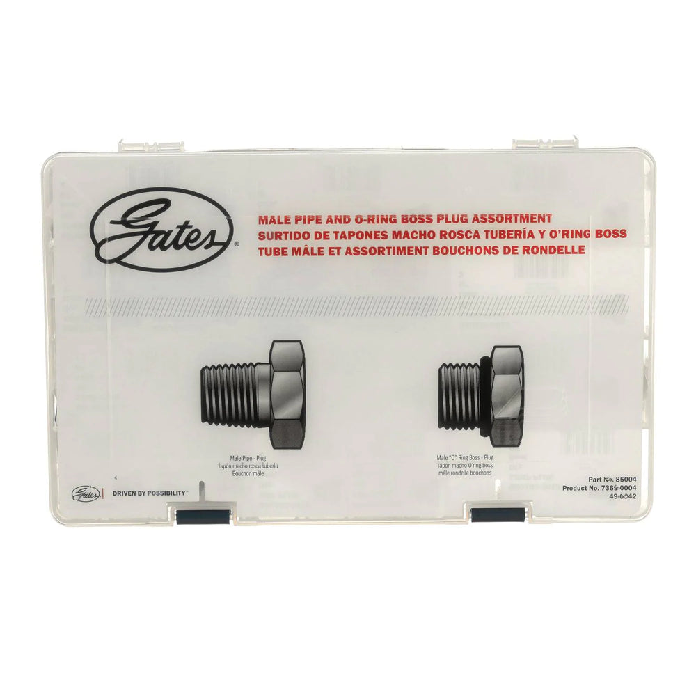MALE PIPE AND O-RING BOSS PLUG KIT