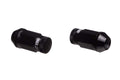 SSR Aluminum Extended Lug Set M12X1.5 Black (20 Pcs W/Lock)