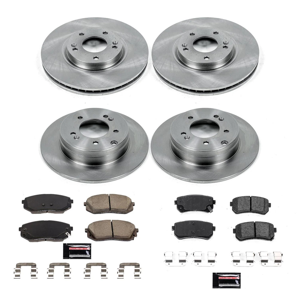 Power Stop 2017 Kia Optima Front & Rear Autospecialty Brake Kit