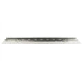 Kentrol 87-95 Jeep Wrangler YJ 54 Inch Front Bumper with holes - Polished Silver