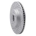 R1 09-10 Kia Borrego Front Left Drilled & Slotted Geoperformance Rotor