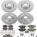 Power Stop 12-16 Audi A6 Quattro Front & Rear Z23 Evolution Sport Brake Kit