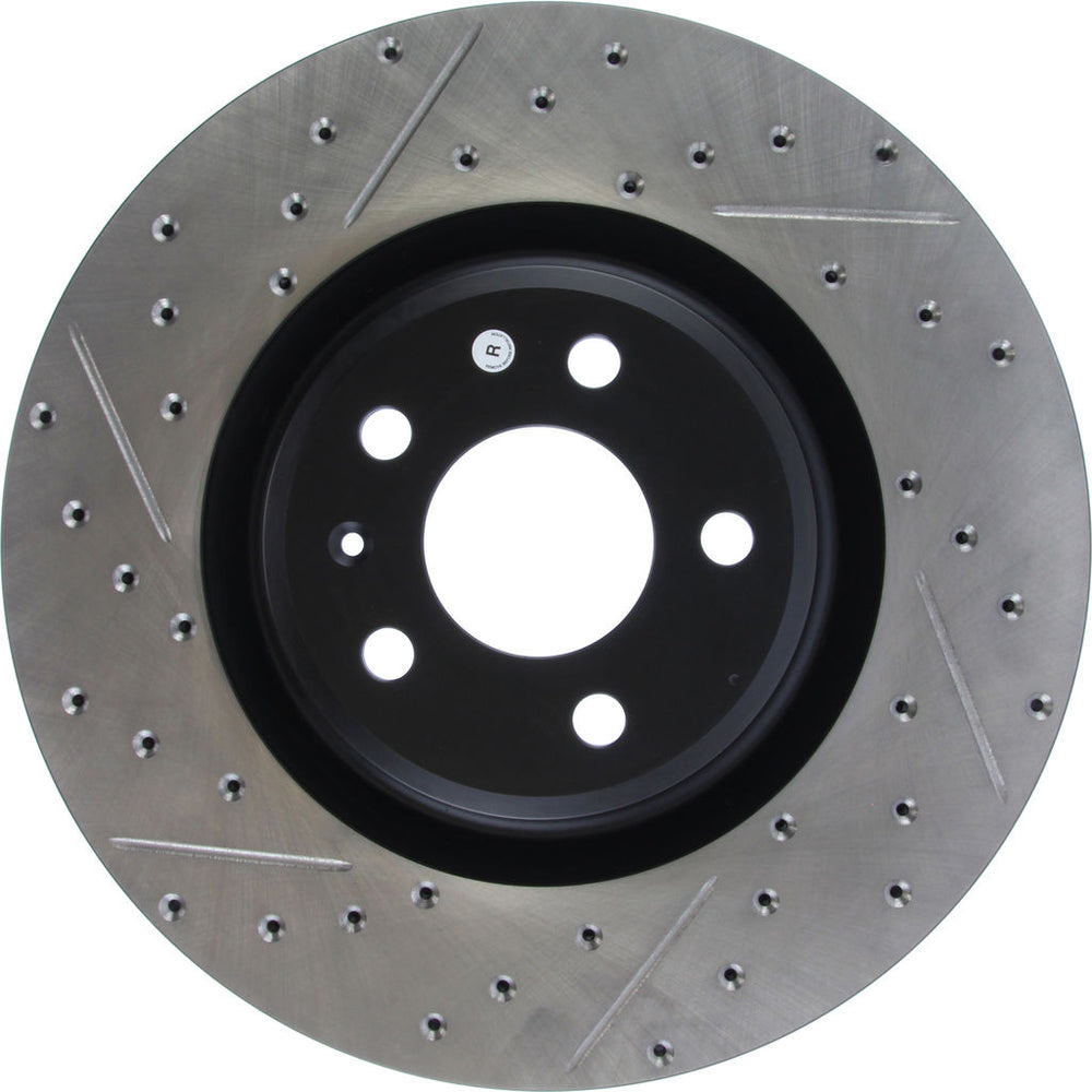Street Axle Pack Drilled & Slotted, Front