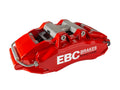 EBC 08-15 Audi A4 Quattro Apollo Balanced Big Brake Kit (Front) - Black