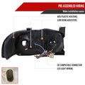 GLOSSY BLACK PROJECTOR HEADLIGHT