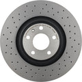 Brembo 2006 Audi A6/05-11 A6 Quattro Front Premium Xtra Cross Drilled UV Coated Rotor