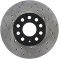 StopTech 05-10 VW Jetta (Exc Wagon) / 09-10 Jetta Wagon / 07-10 Rabbit Drilled Right Front Rotor