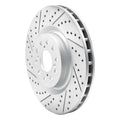 DFC 17-26 Acura Integra Front Left Drilled & Slotted Geoperformance Rotor