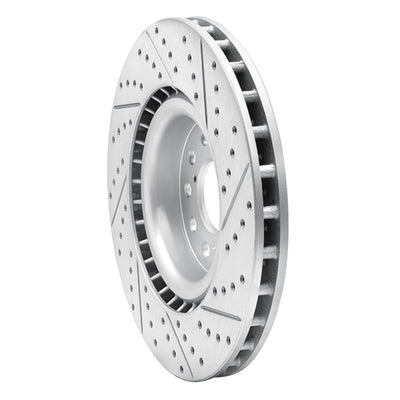 DFC 17-26 Acura Integra Front Left Drilled & Slotted Geoperformance Rotor