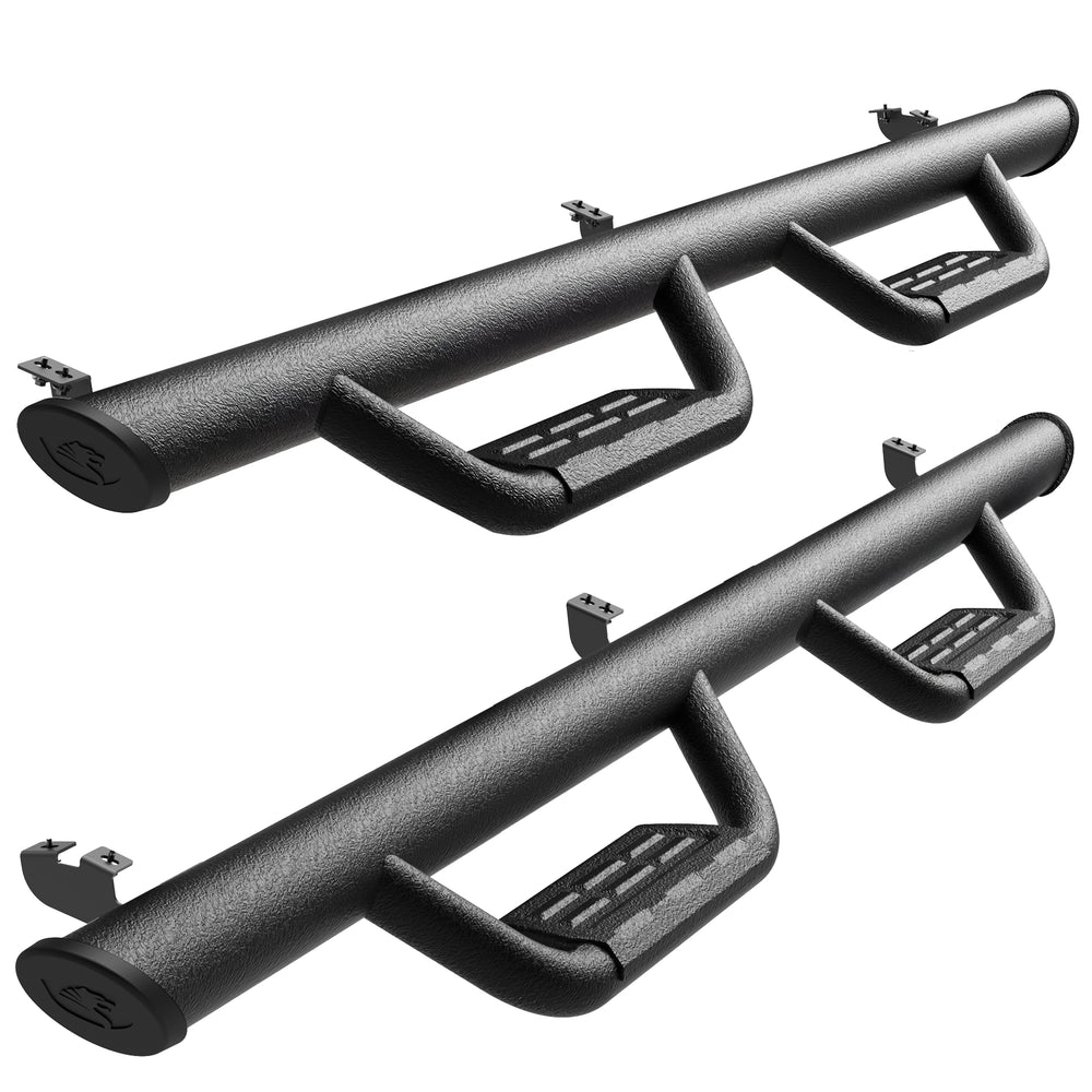 0223 TACOMA DOUBLE CAB ACCESS RUNNING BOARDS TEXTURED BLACK