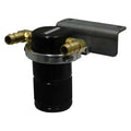 Moroso 15-19 Dodge Charger/Challenger Hellcat Air/Oil Separator Catch Can - Billet Aluminum - Black