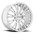 ~(28 lbs. 21X21X11)~ KM706 18X8 5X112 BRUSHED SLV 38MM